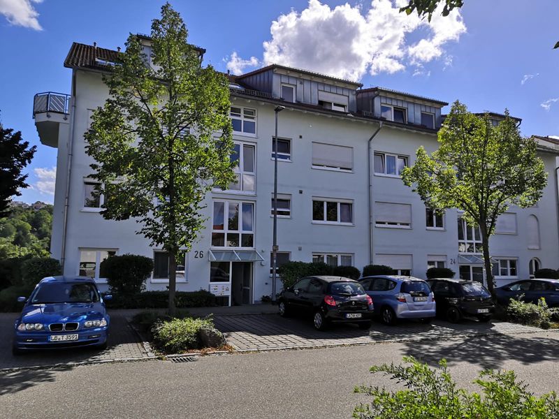 Lebendiger Alltag in Besigheim: 3,5-Zi.-Wohnung mit Balkon